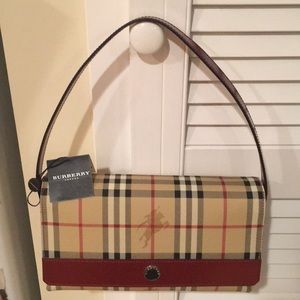 Authentic NWT Burberry Haymarket Bag *Price firm*